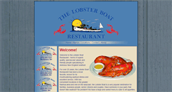 Desktop Screenshot of lobsterboatrestaurant.com